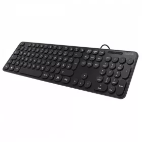   Hama KC-500 retró írógép design USB billentyűzet - fekete (182674)