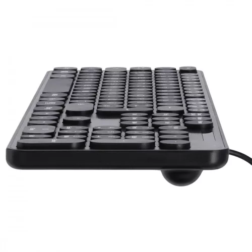 Hama KC-500 retró írógép design USB billentyűzet - fekete (182674)