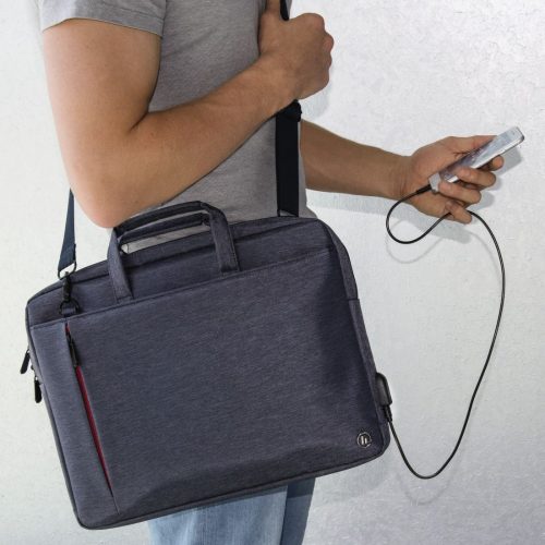 Hama Manchester 15.6" notebook táska - kék (101871)