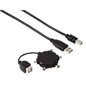 Hama multimédia univerzális mini USB kábel (39733)