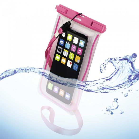 Hama PLAYA XXL vízálló telefontok - pink (177782)