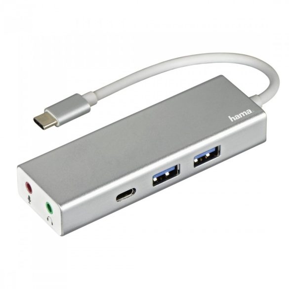 Hama USB 3.1 Type-C HUB (2 USB, 1 USB TYPE-C, 3.5mm jack) (135758)