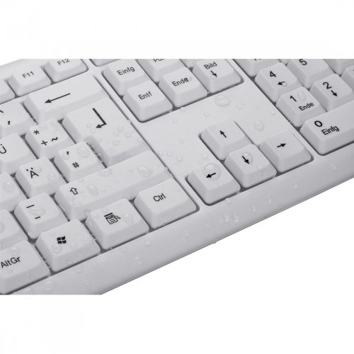 Hama Verano USB billentyűzet - fehér (53931)