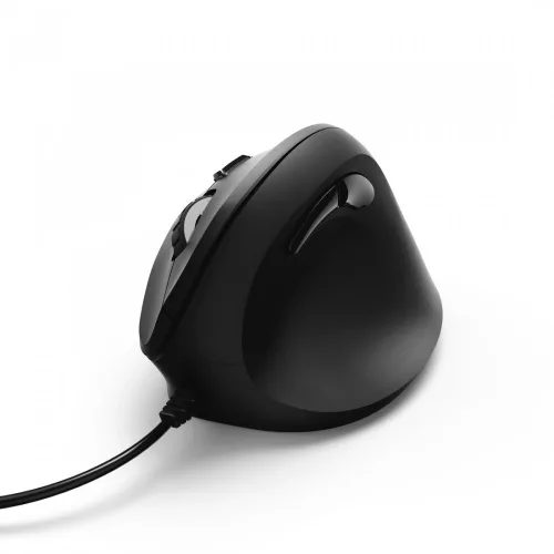 Hama EMC-500 Vertical ergonomic optikai egér - fekete (182698)