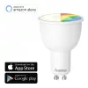 Hama Wi-Fi SMART LED izzó (GU10, 4.5 W, RGB, szabályozható) (176532)