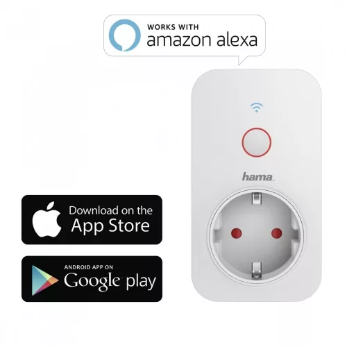 Hama Wi-Fi SMART okos konnektor 3500 W - 16A (176533)