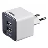 Hama időzítős dupla USB hálózati töltő 2.4A (121987)