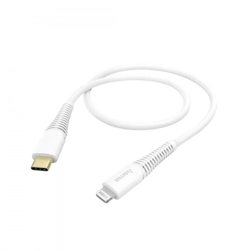 Hama lightning - USB Type-C adatkábel 1.5m - fehér (183309)