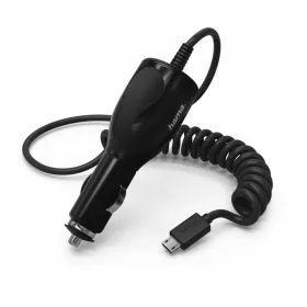 Hama microUSB autós töltő 1A (173671)