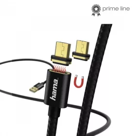   Hama microUSB adatkábel mágneses csatlakozóval - 1m (178373)