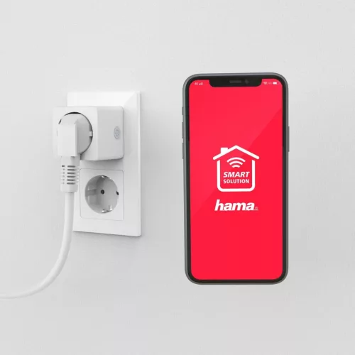 Hama okos WiFi mini konnektor - 3680W - 16A (176573)