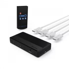 Hama távirányítós HDMI elosztó 3 bemenet (121760)