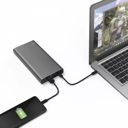 Hama univerzális PD USB Type-C 26800mAh 5-20V 60W powerbank, külső akkumulátor (54175)