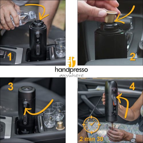 Handpresso AUTO NESPRESSO KOMP kávéfőző nespresso kompatibilis