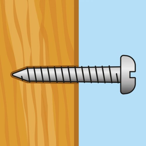 Handy Forgácslap csavar - peremes lencsefejű - 4,2 x 16 mm - 80 db / csomag (04805)