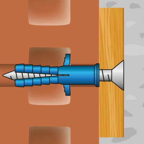 Handy Tipli + csavar - 6 x 30 mm - 35 db / csomag (04825A)