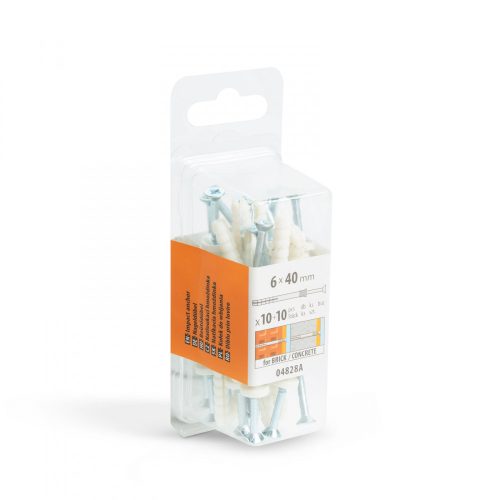 Handy Beütődűbel - 6 x 40 mm - 20 db / csomag (04828A)