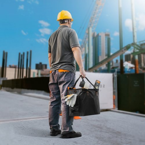 Handy Összecsukható szerszámos táska - fémvázas - 350 x 270 x 340 mm (10225)