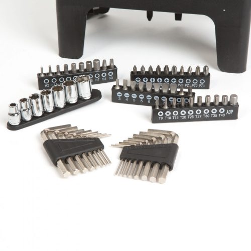 Handy Csavarhúzó készlet - 77 részes, imbusszokkal, krovákkal, bitfejekkel (10695)