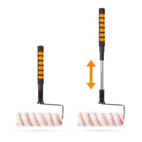 Handy Festőhenger szett teleszkópos nyéllel - 4 db-os (11182)