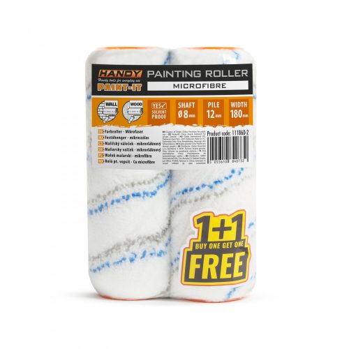 Handy Festőhenger - mikroszálas - 180 mm - 2 db / csomag (11186D-2)