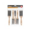 Handy Festőecset szett, fa - 5 db - 1x1" / 2x1,5" / 2x2" (11191C)