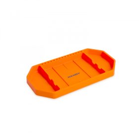   Handy Gumi szerszámos tálca tárolórekeszekkel - bitfejtartóval - 27,5 x 14,5 x 2,5 cm (11985A)