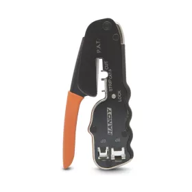   Handy krimpelő- blankoló- vágófogó RJ-11, RJ-12, RJ-45-höz (10177)