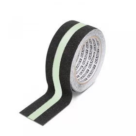   Handy csúszásmentes, foszforeszkáló ragasztószalag 5m x 50mm - fekete (11088C)