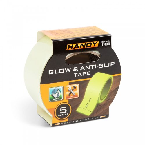 Handy csúszásmentes, foszforeszkáló ragasztószalag 5m x 50mm (11088D)