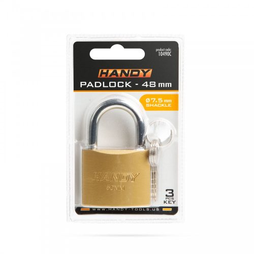 Handy lakat - 50 mm - 7.5 mm kengyellel (10490C)