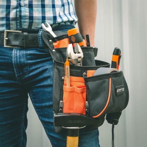 Handy poliészter szerszámtároló övtáska 4+6 zseb (10247)