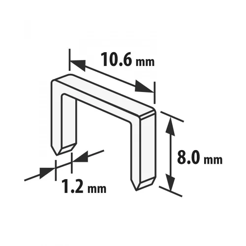 Handy tűzőkapocs - 1000db (10443)