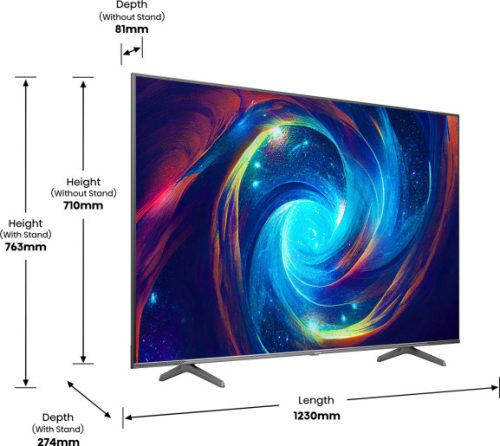 Hisense 55E7KQPRO uhd smart 144hz gamer qled tv