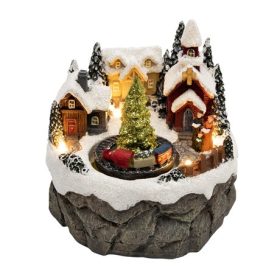 Home by Somogyi DRM 5 karácsonyi dísz templom vonattal