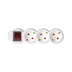   Home by Somogyi NV 3K-3/WH/1,5 3-as elosztó kapcsolóval, 3 méter 3x1,5mm2 fehér