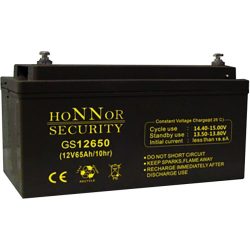   Honnor GS12650 12V 65Ah zselés ólom akkumulátor gondozásmentes