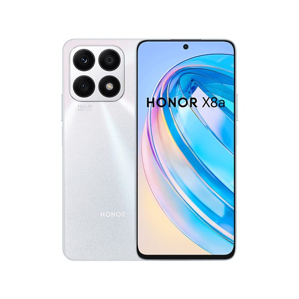 Honor X8A 6/128GB EZÜST mobiltelefon