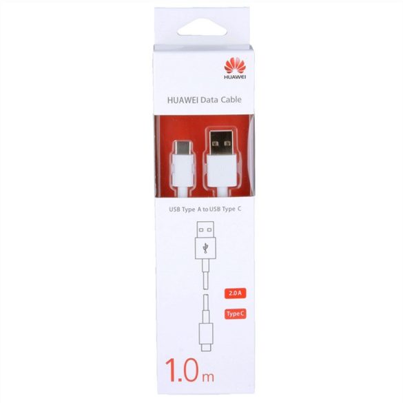 Huawei AP51 gyári 1m USB Type-C kábel 5V 2A - fehér