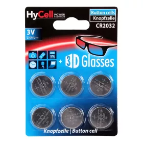 Hycell CR2032 3V lítium gombelem 6db/csomag