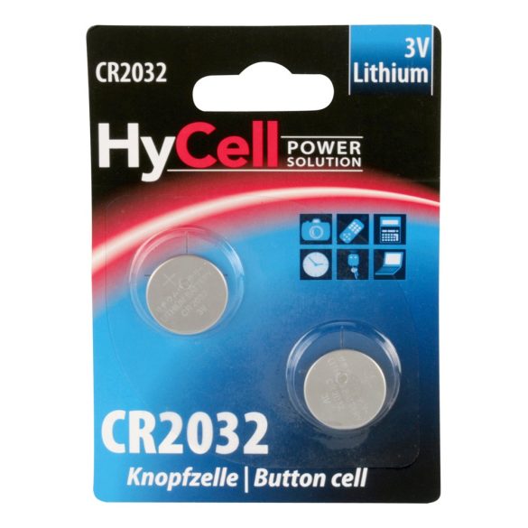 Hycell CR2032 3V lítium gombelem 2db/csomag