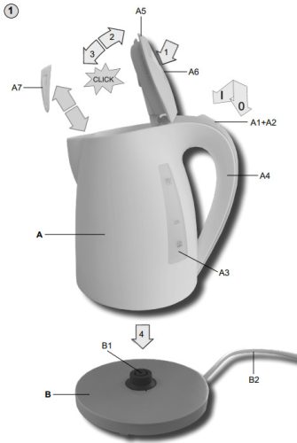 Hyundai VK107G vízforraló
