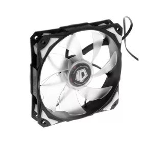   ID-COOLING PL-12025-W id-cooling cooler 12cm - pl-12025-w (14-35db, max. 120,96 m3/h, 4pin csatlakozó, pwm, led)