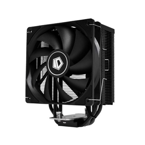 ID-COOLING SE-224-XT BLACK id-cooling cpu cooler - se-224-xt black (15.2-32.5 db; max 129.39 m3/h; 4pin csatlakozó, 4 db heatpipe, 12cm, pwm)