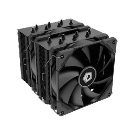   ID-COOLING SE-207-TRX BLACK id-cooling cpu cooler - se-207-trx black (15.2-35.2db, max 129.39 m3/h, 4pin csatlakozó, 7 db heatpipe, 2x12cm, pwm)