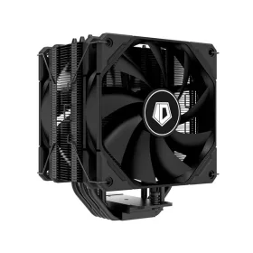   ID-COOLING SE-225-XT BLACK id-cooling cpu cooler - se-225-xt black (15.2-35.2 db; max 129.39 m3/h; 4pin csatlakozó, 5 db heatpipe, 2x12cm, pwm)