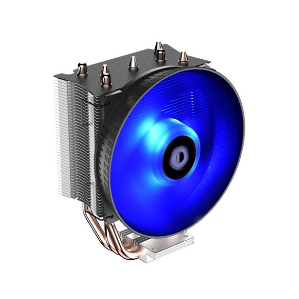 ID-Cooling CPU Cooler - SE-213X-B (28dB; max. 104,48 m3/h; 4pin csatlakozó, 3 db heatpipe, 12cm, PWM, LED)