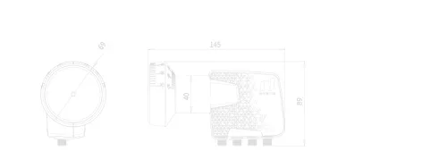 Inverto HOME Pro Quad univerzális LNB 40mm PLL