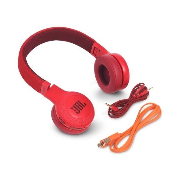JBL E45BTRED piros Bluetooth fejhallgató headset