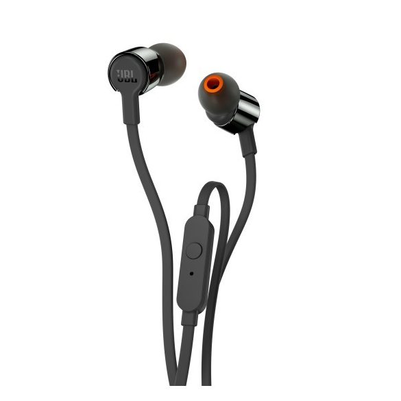 JBL T210 fekete fülhallgató headset